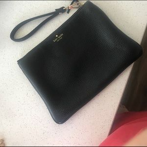 Kate spade- Black wristlet
